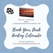 Book Your Duck Hunting Colorado