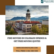 Find Movers in Colorado Springs & Get Free Moving Quotes